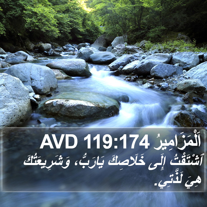 اَلْمَزَامِيرُ 119:174 AVD Bible Study