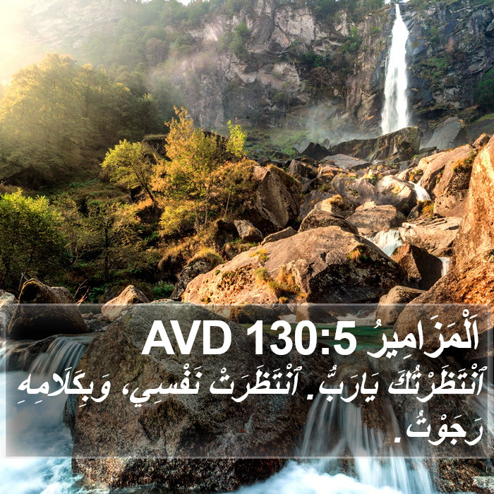 اَلْمَزَامِيرُ 130:5 AVD Bible Study