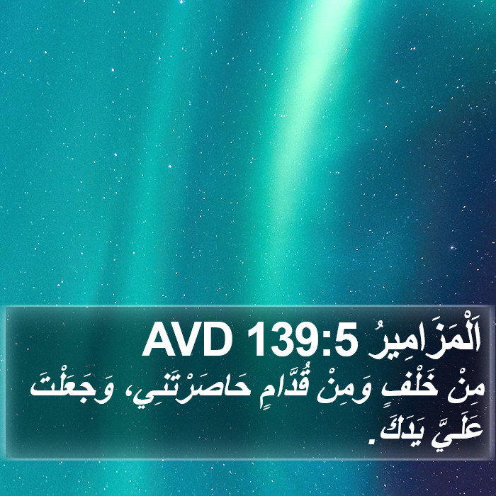 اَلْمَزَامِيرُ 139:5 AVD Bible Study