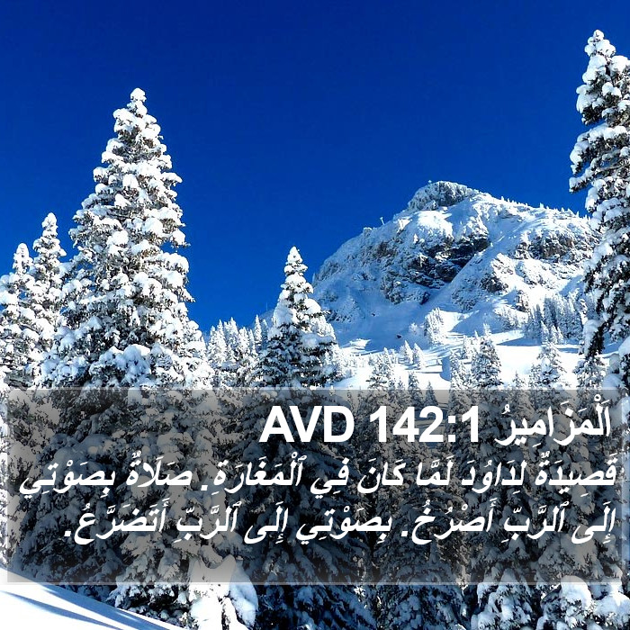 اَلْمَزَامِيرُ 142:1 AVD Bible Study