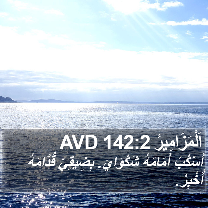 اَلْمَزَامِيرُ 142:2 AVD Bible Study