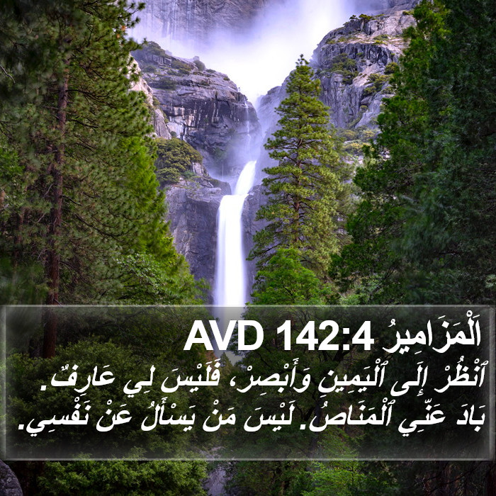 اَلْمَزَامِيرُ 142:4 AVD Bible Study