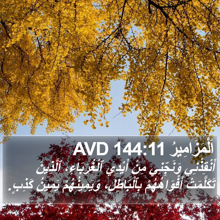 اَلْمَزَامِيرُ 144:11 AVD Bible Study