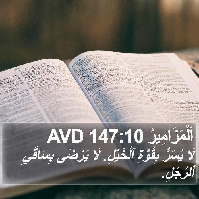 اَلْمَزَامِيرُ 147:10 AVD Bible Study