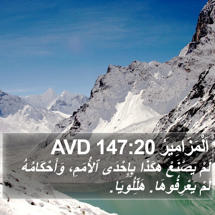 اَلْمَزَامِيرُ 147:20 AVD Bible Study