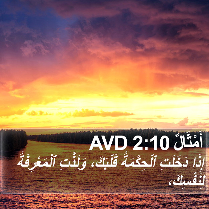 أَمْثَالٌ 2:10 AVD Bible Study