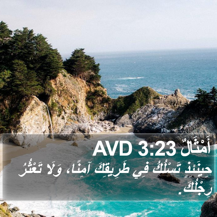 أَمْثَالٌ 3:23 AVD Bible Study