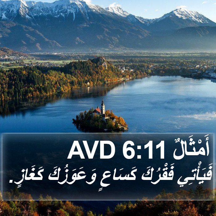 أَمْثَالٌ 6:11 AVD Bible Study