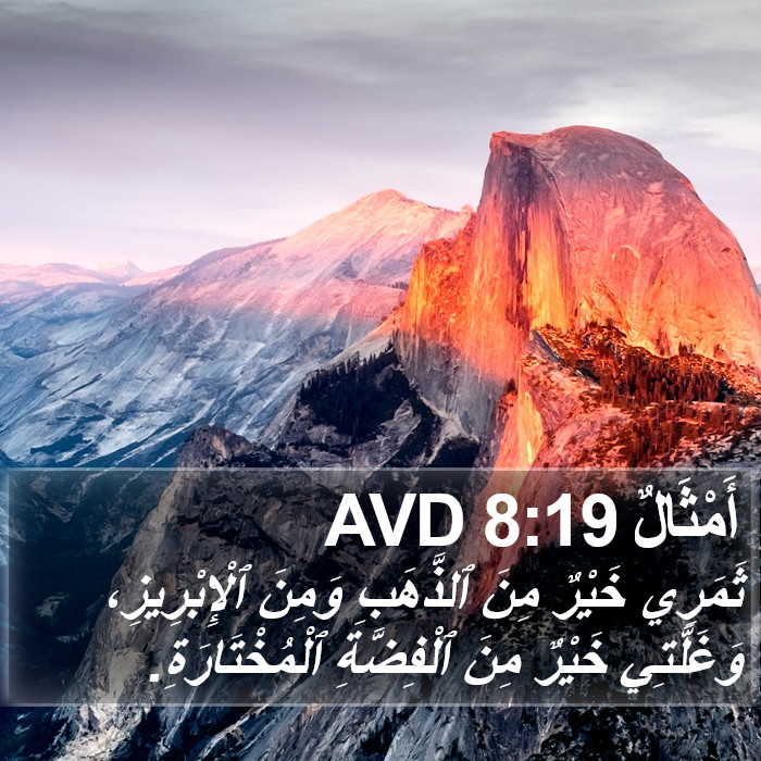 أَمْثَالٌ 8:19 AVD Bible Study