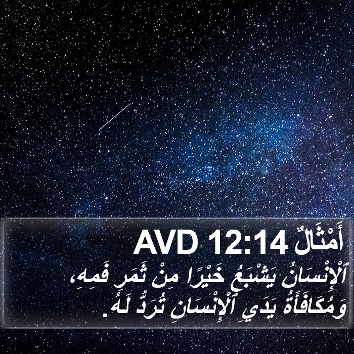 أَمْثَالٌ 12:14 AVD Bible Study