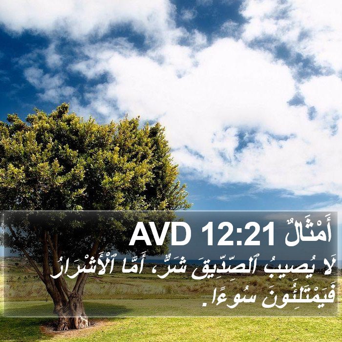 أَمْثَالٌ 12:21 AVD Bible Study