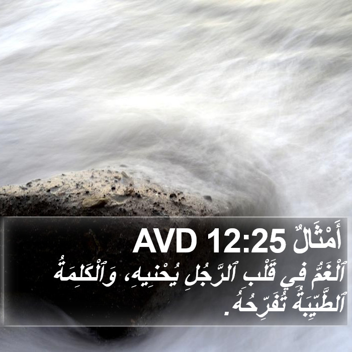 أَمْثَالٌ 12:25 AVD Bible Study