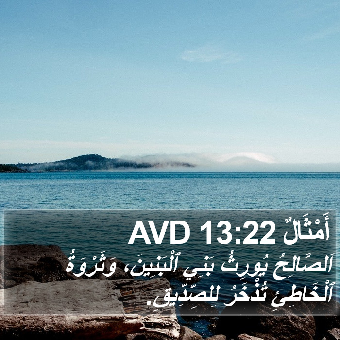 أَمْثَالٌ 13:22 AVD Bible Study