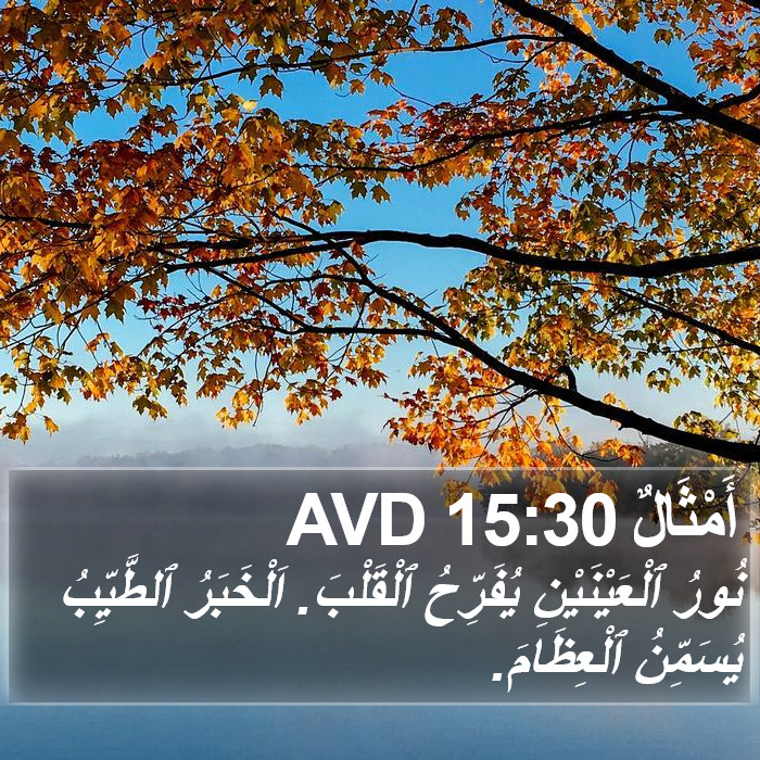 أَمْثَالٌ 15:30 AVD Bible Study