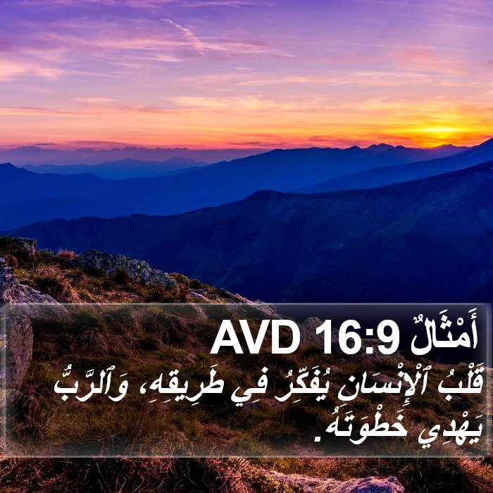 أَمْثَالٌ 16:9 AVD Bible Study