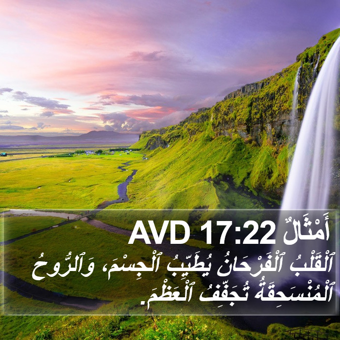 أَمْثَالٌ 17:22 AVD Bible Study