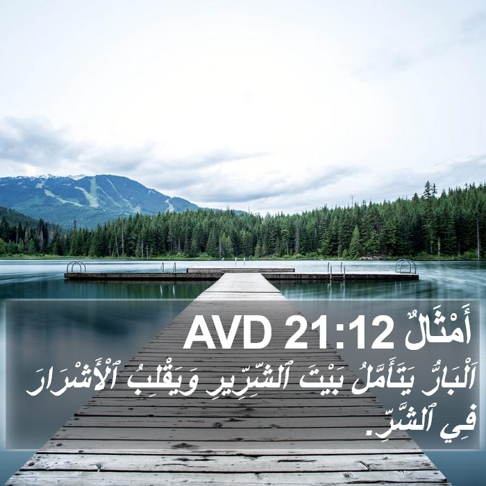 أَمْثَالٌ 21:12 AVD Bible Study