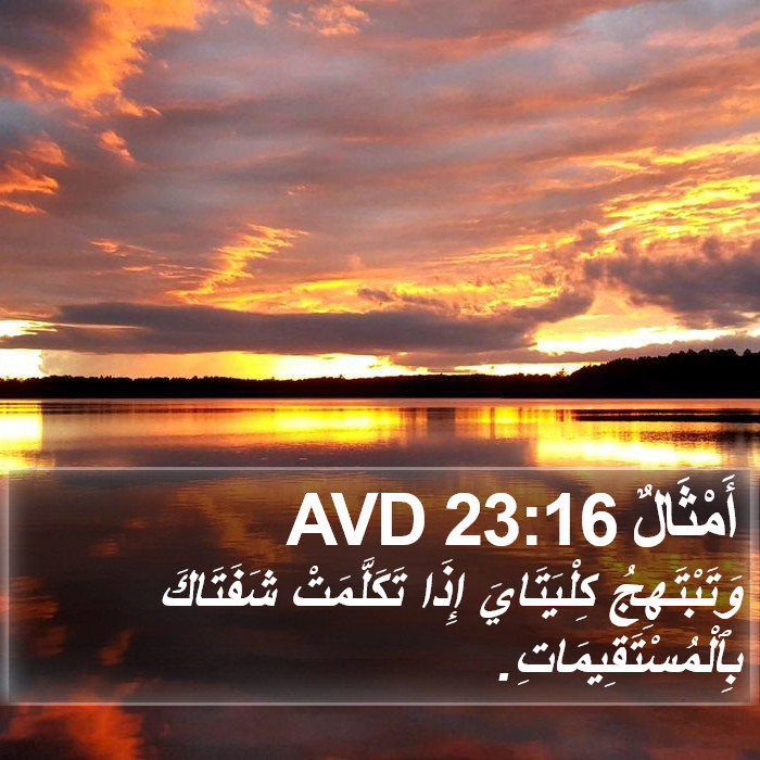 أَمْثَالٌ 23:16 AVD Bible Study