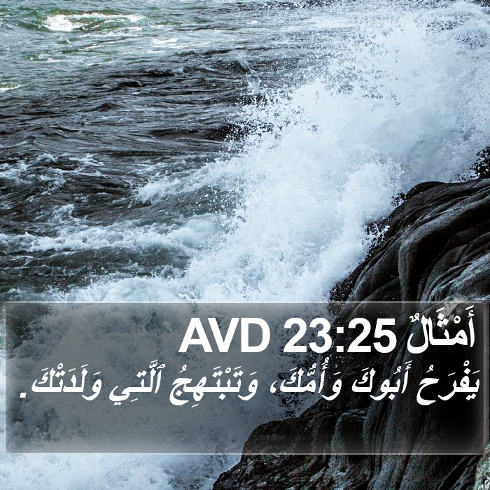 أَمْثَالٌ 23:25 AVD Bible Study