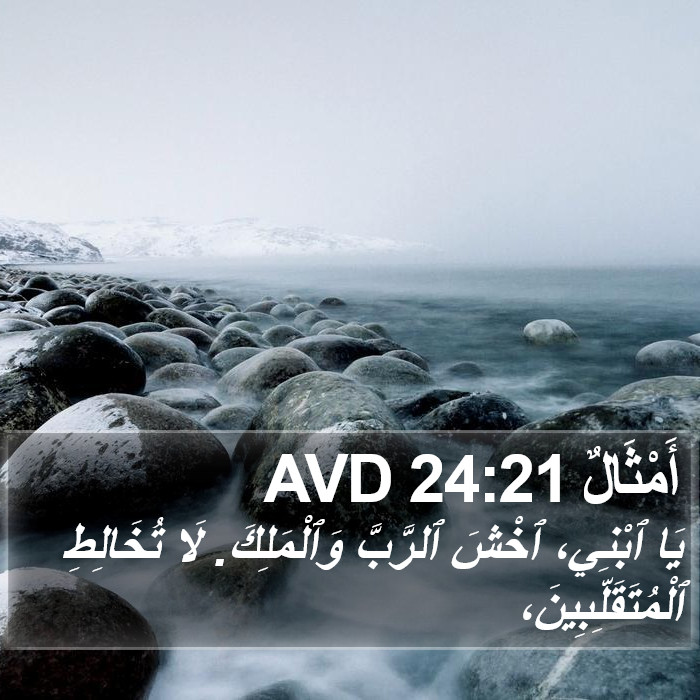 أَمْثَالٌ 24:21 AVD Bible Study