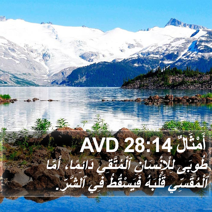 أَمْثَالٌ 28:14 AVD Bible Study