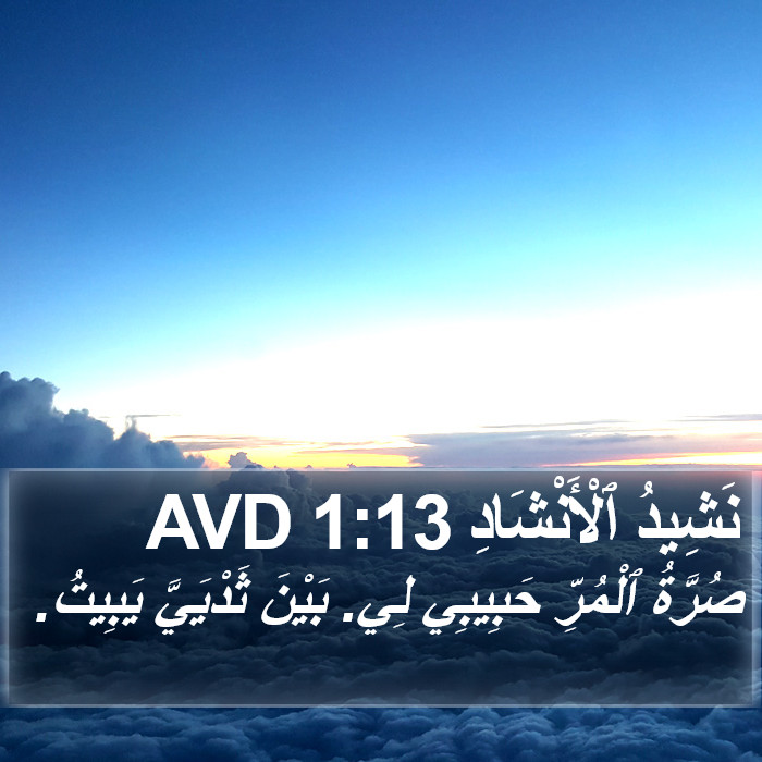 نَشِيدُ ٱلْأَنْشَادِ 1:13 AVD Bible Study