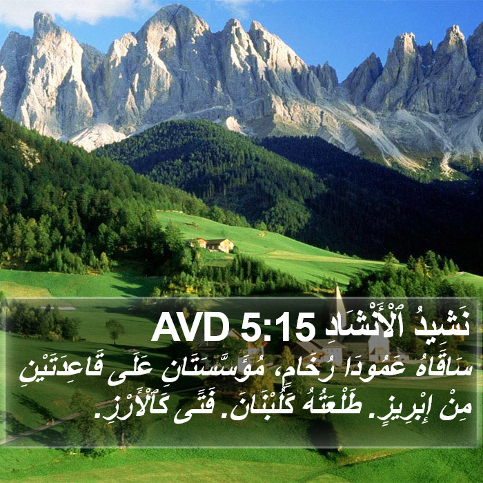 نَشِيدُ ٱلْأَنْشَادِ 5:15 AVD Bible Study