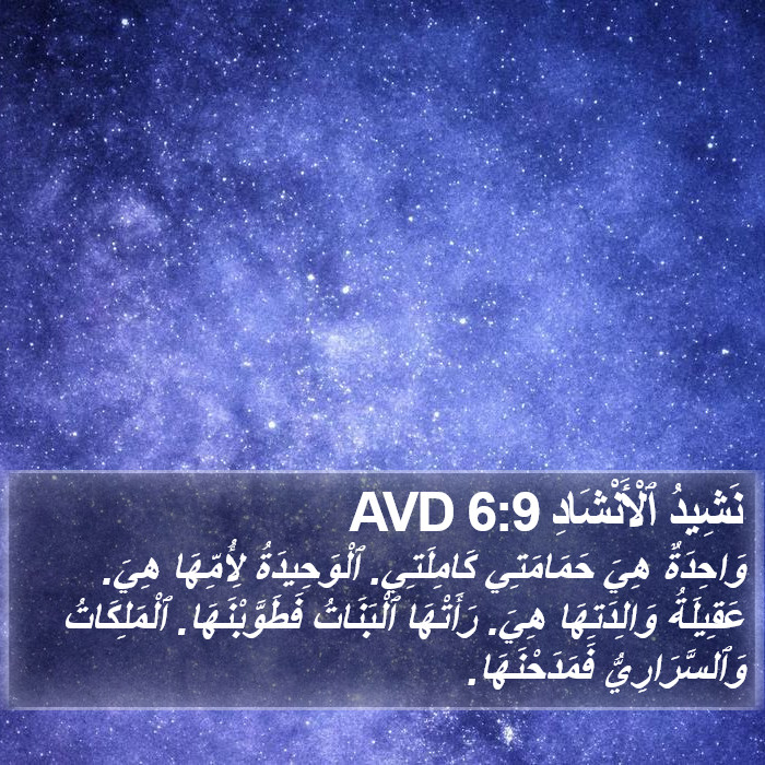 نَشِيدُ ٱلْأَنْشَادِ 6:9 AVD Bible Study