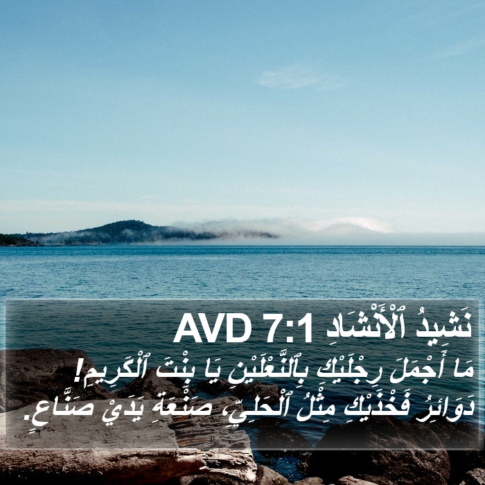 نَشِيدُ ٱلْأَنْشَادِ 7:1 AVD Bible Study