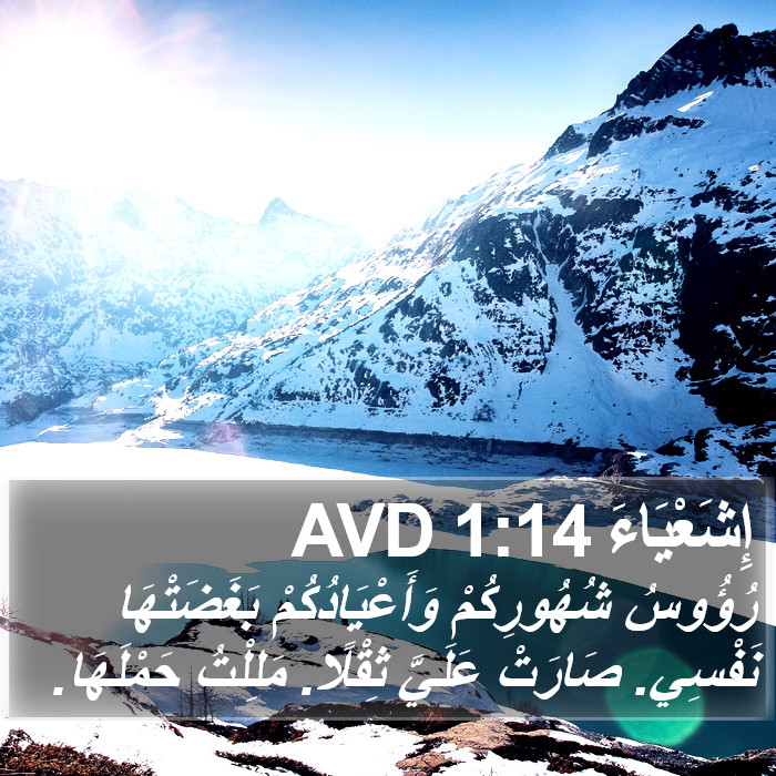 إِشَعْيَاءَ 1:14 AVD Bible Study