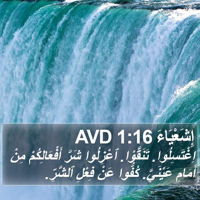 إِشَعْيَاءَ 1:16 AVD Bible Study