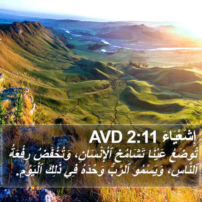 إِشَعْيَاءَ 2:11 AVD Bible Study