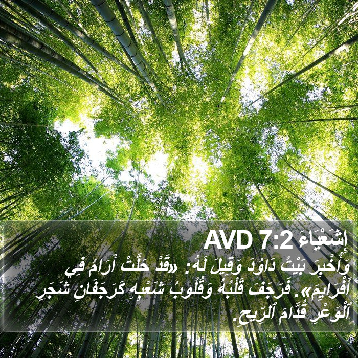 إِشَعْيَاءَ 7:2 AVD Bible Study