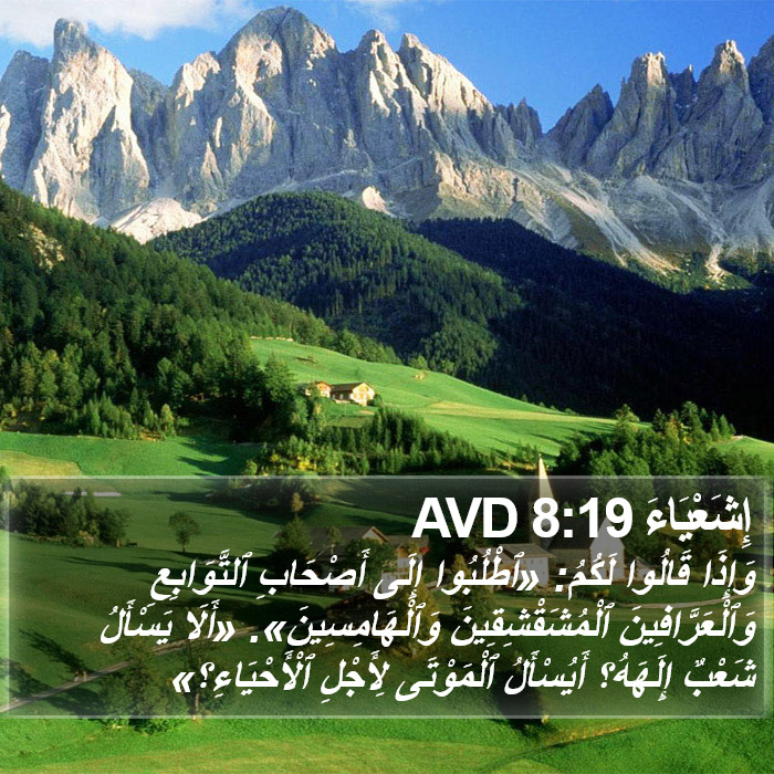 إِشَعْيَاءَ 8:19 AVD Bible Study