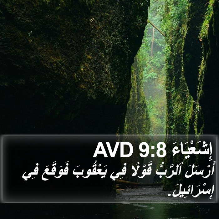 إِشَعْيَاءَ 9:8 AVD Bible Study