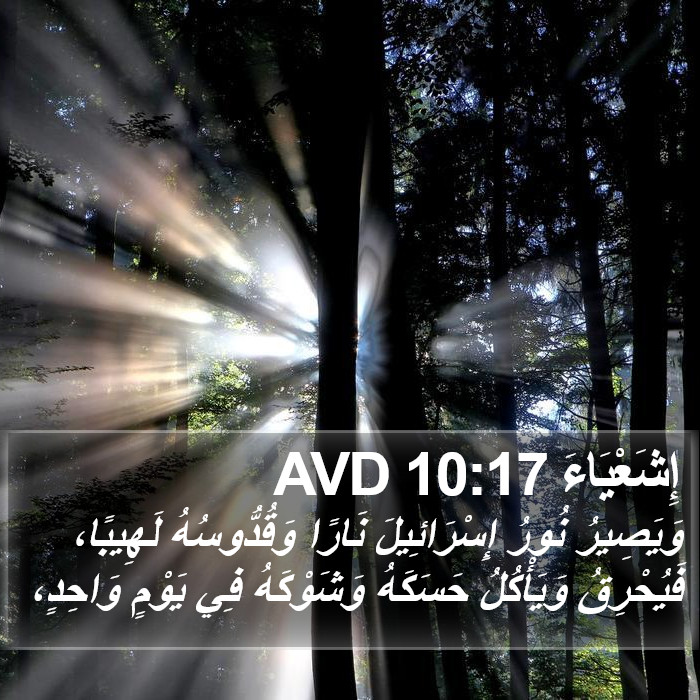 إِشَعْيَاءَ 10:17 AVD Bible Study