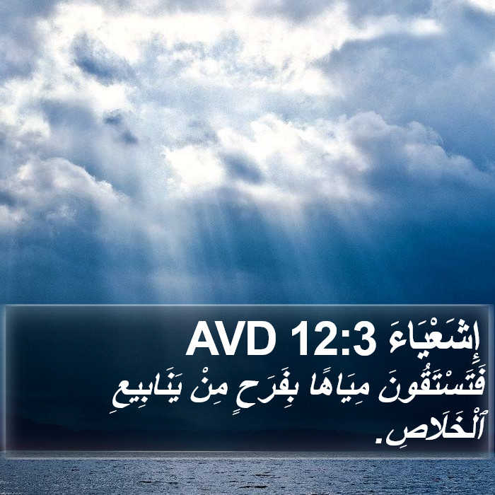 إِشَعْيَاءَ 12:3 AVD Bible Study