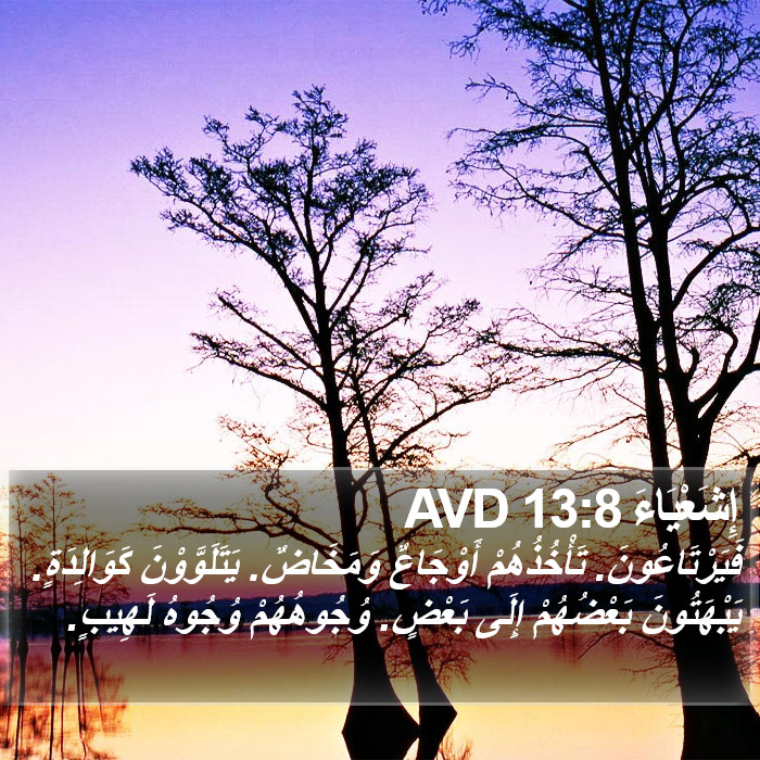 إِشَعْيَاءَ 13:8 AVD Bible Study