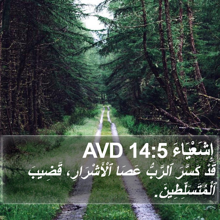 إِشَعْيَاءَ 14:5 AVD Bible Study