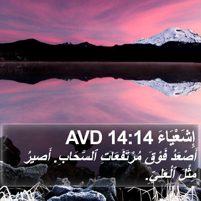 إِشَعْيَاءَ 14:14 AVD Bible Study