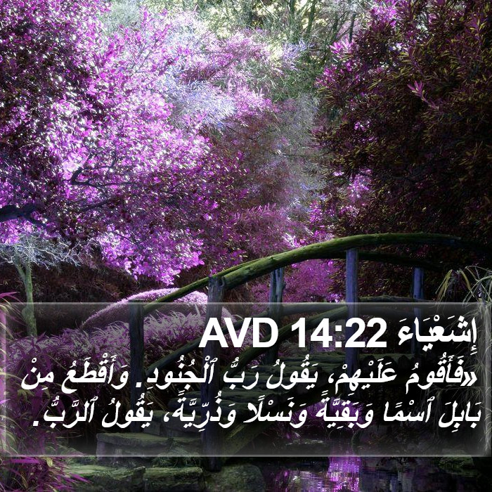 إِشَعْيَاءَ 14:22 AVD Bible Study