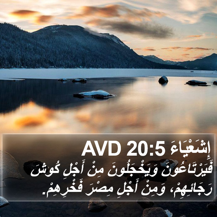 إِشَعْيَاءَ 20:5 AVD Bible Study