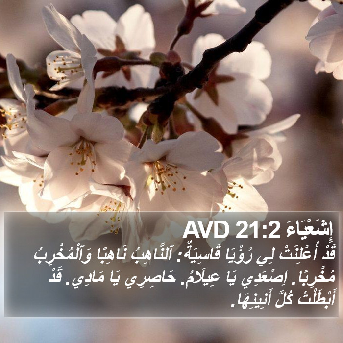 إِشَعْيَاءَ 21:2 AVD Bible Study