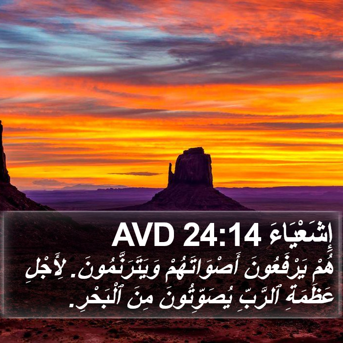 إِشَعْيَاءَ 24:14 AVD Bible Study