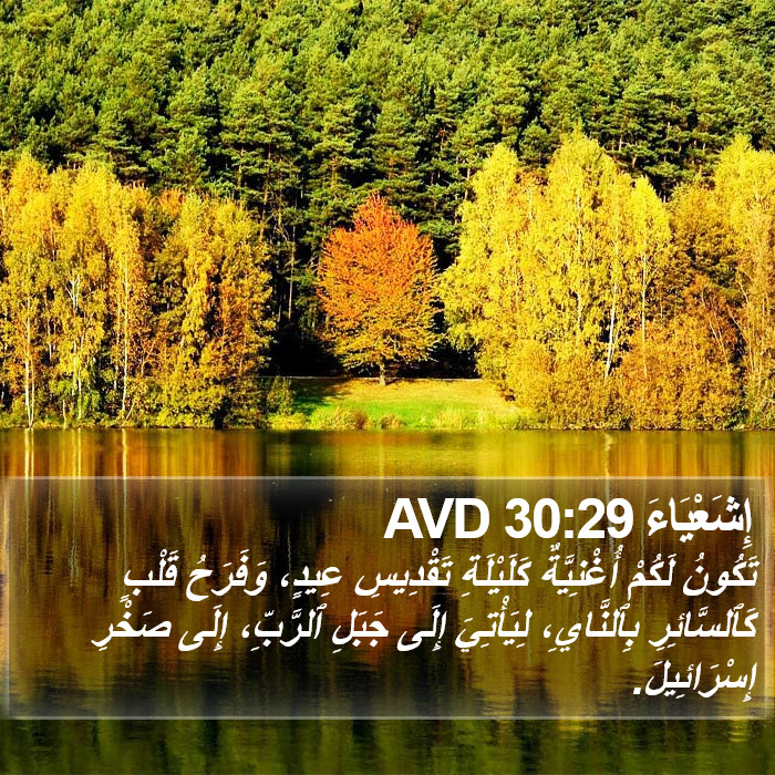 إِشَعْيَاءَ 30:29 AVD Bible Study