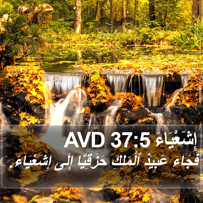 إِشَعْيَاءَ 37:5 AVD Bible Study