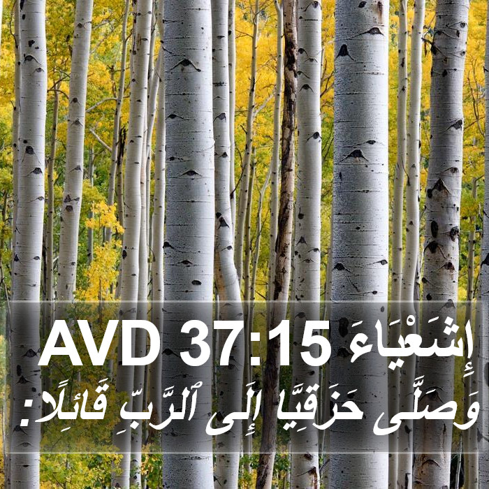 إِشَعْيَاءَ 37:15 AVD Bible Study