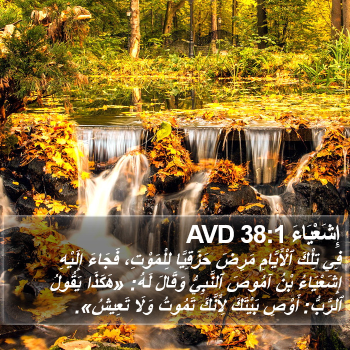 إِشَعْيَاءَ 38:1 AVD Bible Study