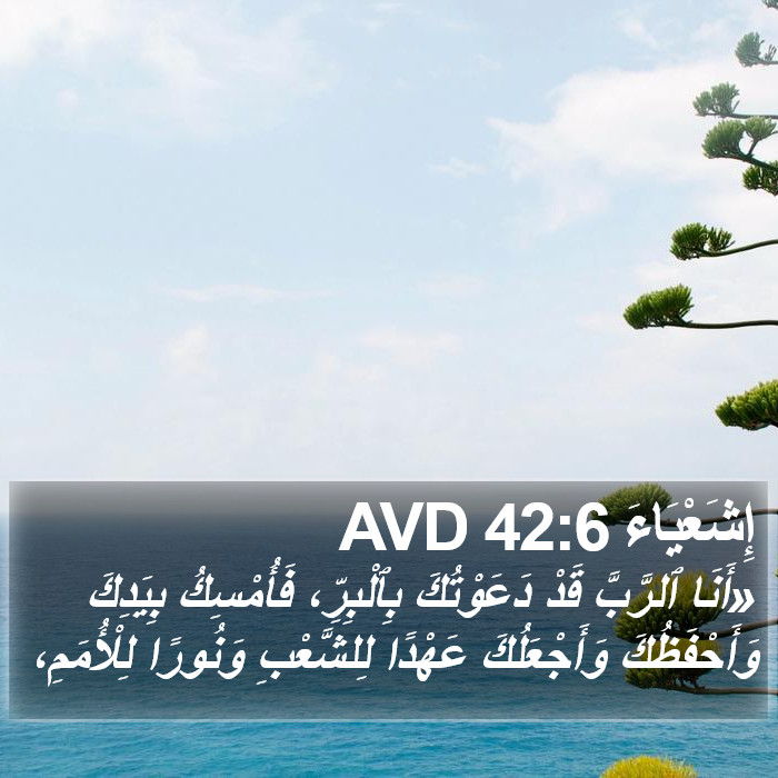 إِشَعْيَاءَ 42:6 AVD Bible Study