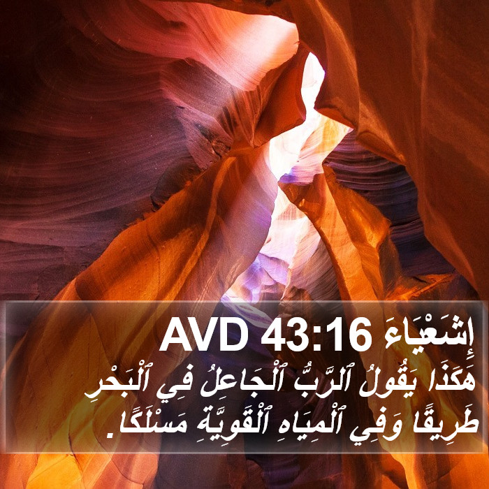 إِشَعْيَاءَ 43:16 AVD Bible Study